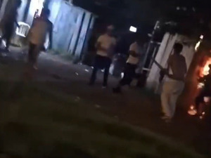 Popular / (VIDEO) Festejo de fin de año terminó en machetazo y dos mujeres heridas