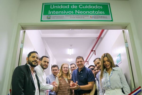 Ministerio de Salud inaugura terapia intensiva neonatal en Pedro Juan Caballero