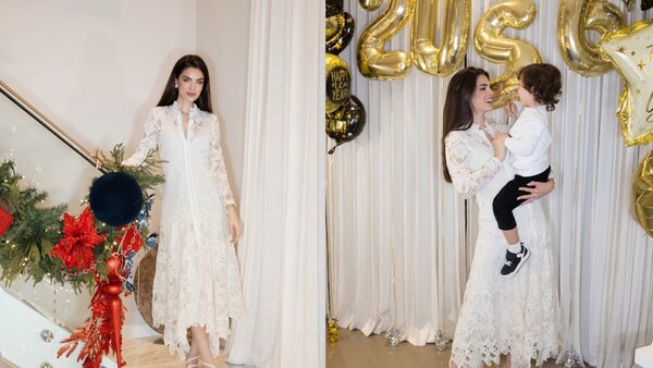 “Feliz y bendecido 2026 para todos”, lanzó Nadia Ferreira en su farra de Año Nuevo