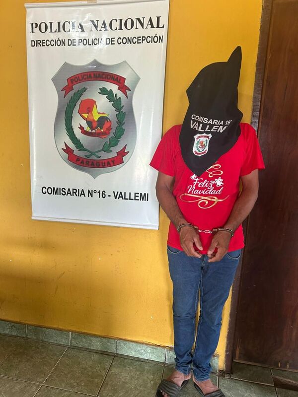 Detienen a hombre con orden de captura por homicidio doloso en Vallemí - Concepción al Día