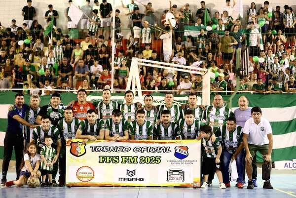 Fútbol de salón: Halcones FC se consagran en Fernando de la Mora - Polideportivo - ABC Color