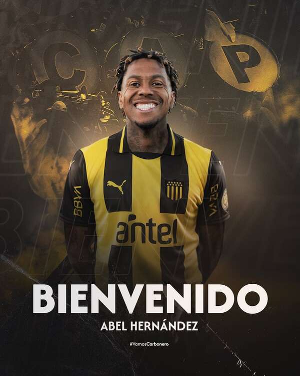 Abel Hernández regresa a Peñarol tras ser el máximo goleador del fútbol uruguayo - Fútbol Internacional - ABC Color