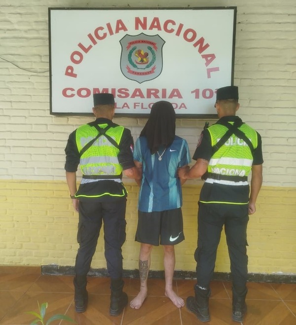 Joven aprehendido por disparos en playa de Villa Florida