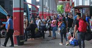 La Nación / Operativo retorno: liberación de horario de buses rige hasta esta medianoche