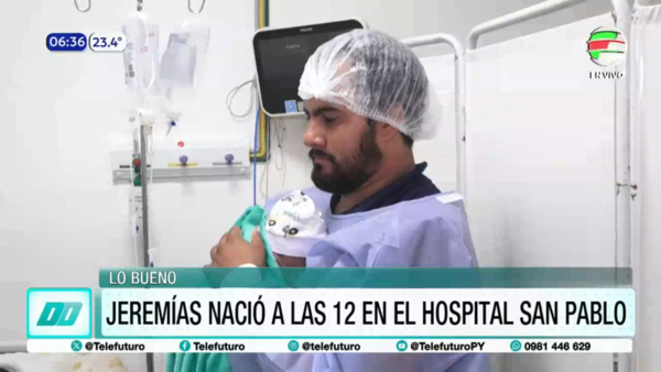 Jeremías Ñasaindy, primer bebé nacido en Paraguay en 2026