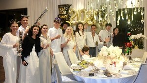 Popular / (GALERÍA) ¡Mirá cómo fue el festejo de Nadia Ferreira y Marc Anthony por Año Nuevo!