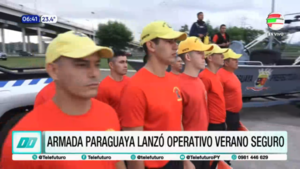 Operativo “Verano Seguro”: Armada Paraguaya refuerza seguridad en ríos y lagos