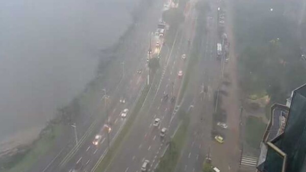 Lluvias intensas inundan Camboriú