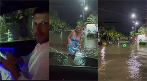 Popular / (VIDEO) ¡Jessica Torres y su familia quedaron varados en Brasil por culpa de la lluvia!