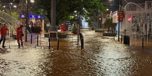 Paraguaya describe Camboriú bajo intensas lluvias: “Es desesperante” - ADN Digital
