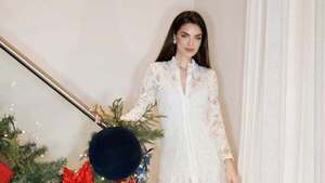 Nadia Ferreira y su celebración de año nuevo