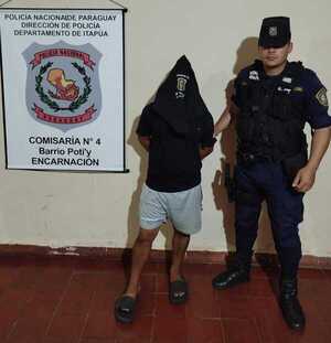 Ciudadano argentino detenido por supuesto intento de hurto