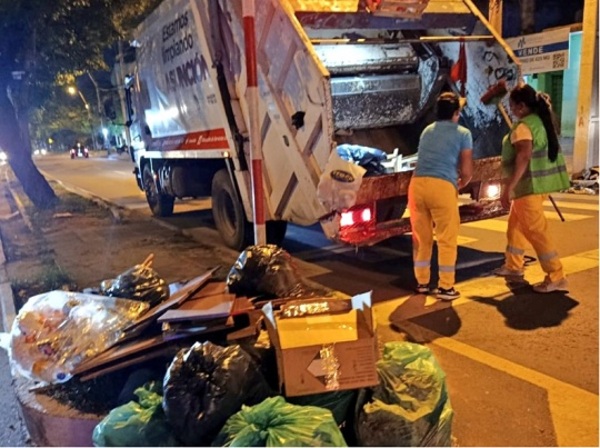Recolectan más de 250 mil kilos de basura en Asunción durante las fiestas de fin de año
