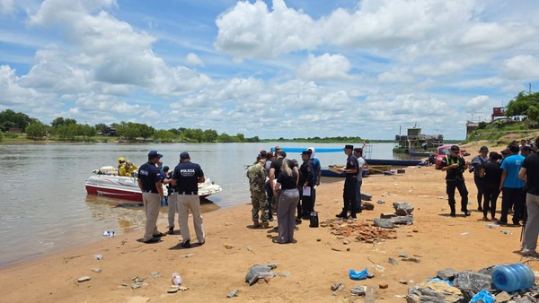 Hallan sin vida a joven desaparecido en el río Paraguay