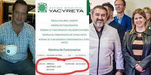 SE QUEJA DE LA EBY PERO UBICA A SU HERMANO CON SUELDO DE 15 MILLONES