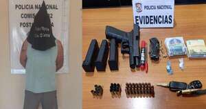 Diario HOY | Otro ebrio al volante protagoniza accidente en Capiatá: tenía un arma y droga