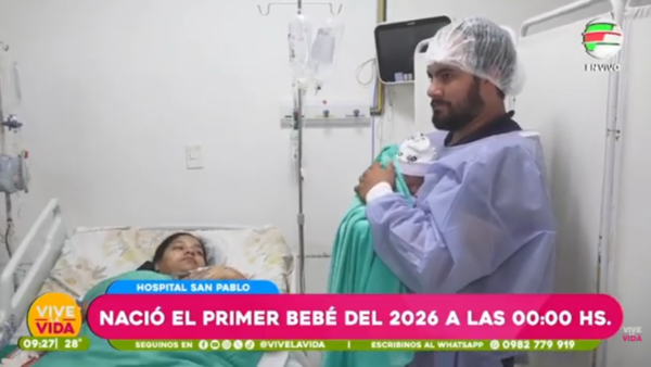 ¡Bienvenido, Jeremías! El primer bebé del 2026