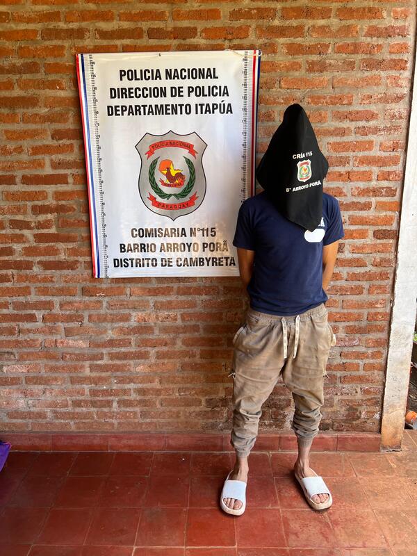 Detienen en Cambyretá a hombre con varias órdenes de captura por sup. abuso