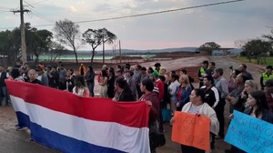 Nueva manifestación por el agua en Cordillera: exigen medidas urgentes