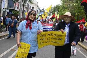 Reforma de caja fiscal: otro gremio docente condiciona inicio de clases - Nacionales - ABC Color