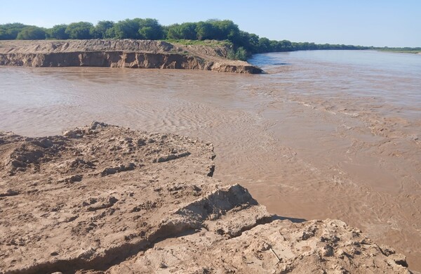 Aguas del Pilcomayo ingresaron a territorio paraguayo