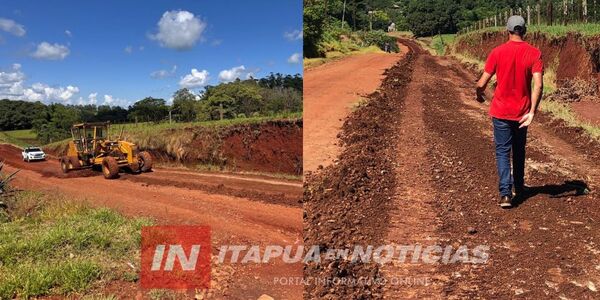 MUNICIPALIDAD DE NUEVA ALBORADA INICIA EL 2026 CON TRABAJOS VIALES