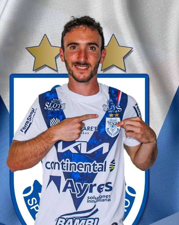 Ameliano: Larralde, con el manto albiazul - Sportivo Ameliano - ABC Color