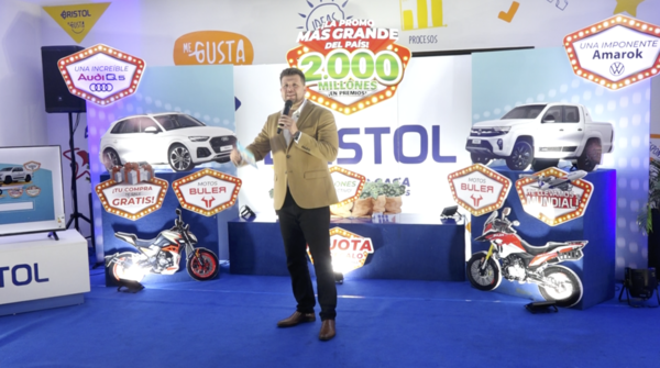 Bristol empieza el año regalando una imponente Volkswagen Amarok 0 km y reafirma su liderazgo