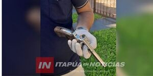 INCAUTAN ARMA TRAS  INTENTO DE ROBO EN ENCARNACIÓN 