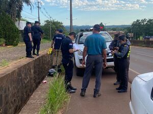 Adolescente de 16 años muere tras choque de motocicletas sobre la Ruta PY06