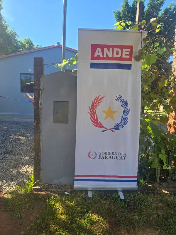 ANDE inicia el 2026 con obras de electrificación y mejoras en el Sistema de Iluminación pública