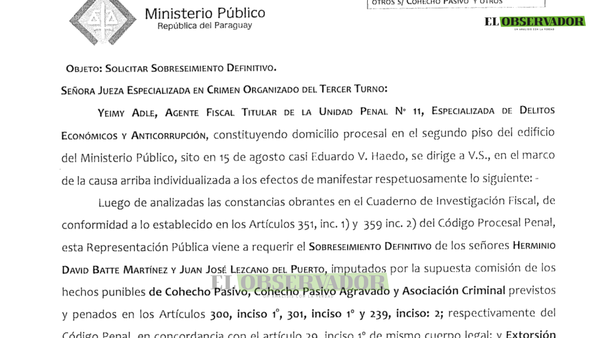 Sobreseimiento definitivo para David Batte y Juan José Lezcano por presuntos cobros ilegales de AFIDI - El Observador