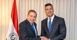 La Nación / Santiago Peña reafirma compromiso innegociable con la democracia en Venezuela