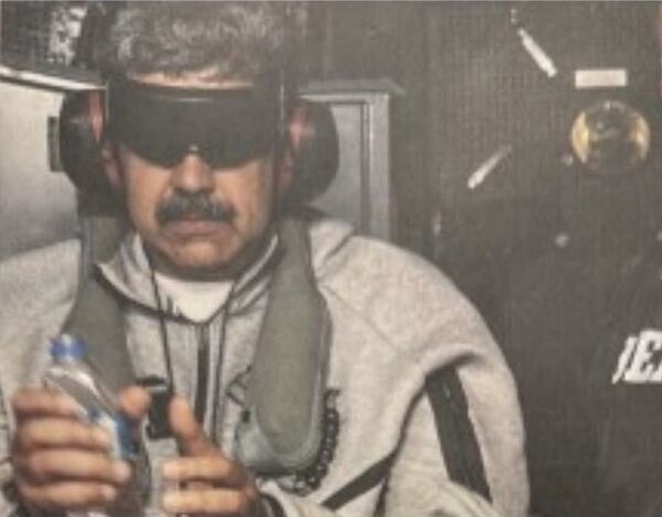 Donald Trump publica la primera foto de Nicolás Maduro capturado - Concepción al Día