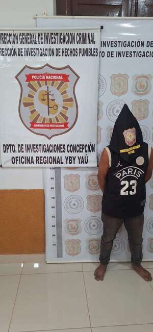 Yby Yaú: detienen a joven que portaba un arma blanca y 106 dosis de crack  - Policiales - ABC Color