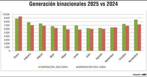 Indicadores de Itaipú y Yacyretá en el 2025 - Económico - ABC Color