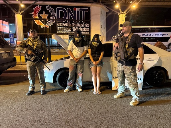 SENAD incauta más de 133 kilos de marihuana en control preventivo en el Puente de la Amistad