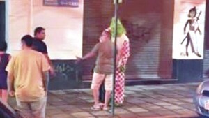 Pirevai de Año Nuevo: Le pegaron al Grinch