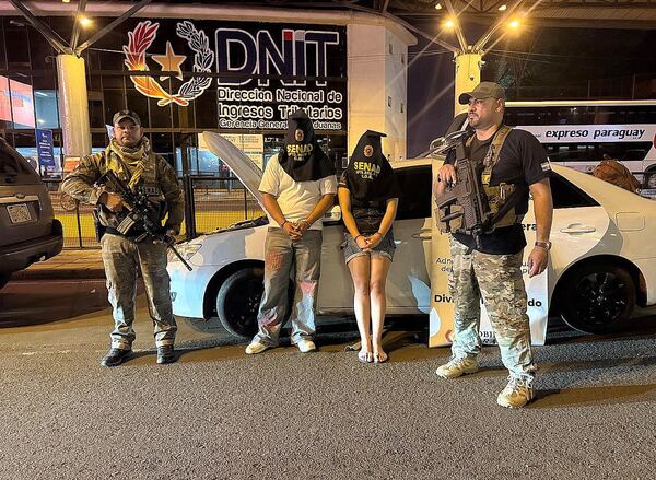 Agentes SENAD incautan 133 kilos de marihuana en la frontera