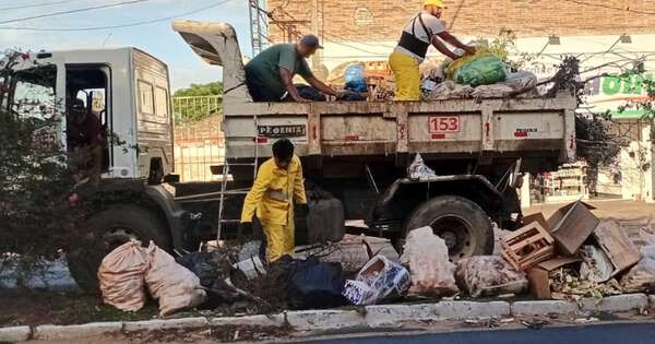 Diario HOY | Servicio de recolección sigue activo en Asunción este domingo