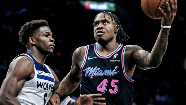 La racha de los Heat se topa con Anthony Edwards