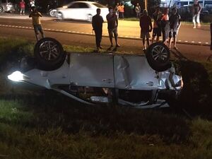 Accidente deja dos vehículos dañados en Yguazú - ADN Digital