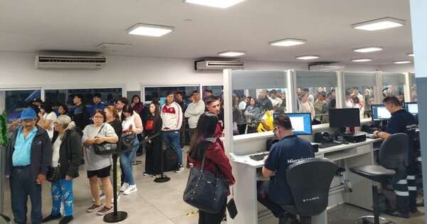 La Nación / El movimiento fronterizo por fin de año creció 9 %