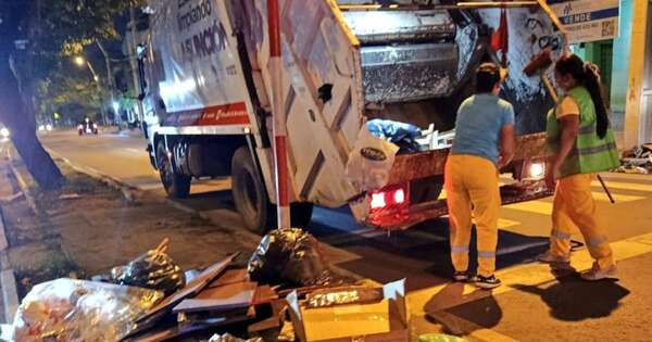 La Nación / Municipalidad de Asunción refuerza recolección de basura
