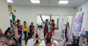 La Nación / Niños internados en el Hospital Acosta Ñu esperan a los Reyes Magos