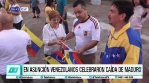 "Por fin estamos saliendo de esta basura": la comunidad venezolana en Paraguay celebró la caída de Maduro
