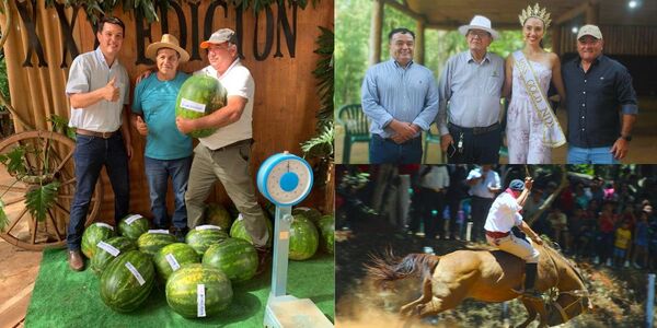 FIESTA NACIONAL DE LA SANDÍA SE DESARROLLÓ CON ÉXITO EN ITAPÚA