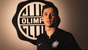 Alan Rodríguez, nuevo futbolista de Olimpia: "Voy a dejar todo por esta camiseta"