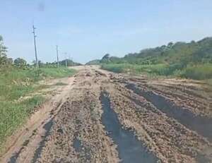 Alto Paraguay: a pesar de promesa de inicio de reparación de caminos, no se divisan maquinarias en la zona - Noticias del Chaco - ABC Color
