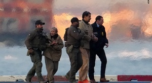 Nicolás Maduro y su esposa llegaron al tribunal federal de Nueva York para su primera comparecencia